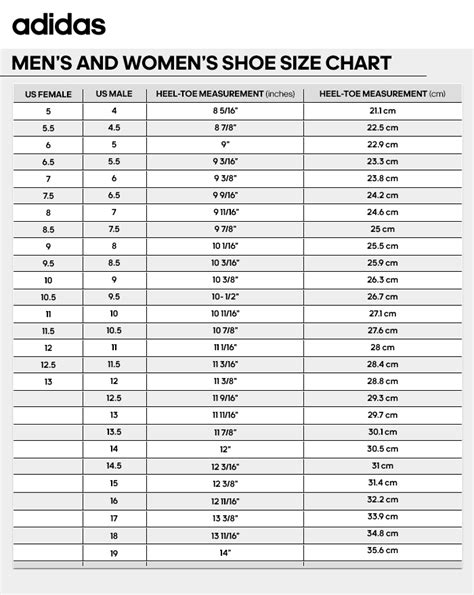 Adidas slides women size chart